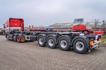 Nye 4-akslede LAG containerchassiser til Gert Jakobsen Transport ApS