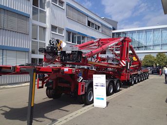 Goldhofer SXN-L 4 + RA3-100 + SN-L 7 Modular trailer