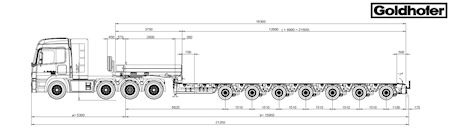 Goldhofer MPA 7 Heavy trailer