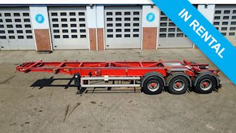 LAG 30+20 fods containerchassis Fahrgestell