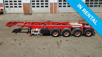 LAG 30+20 fods containerchassis Fahrgestell