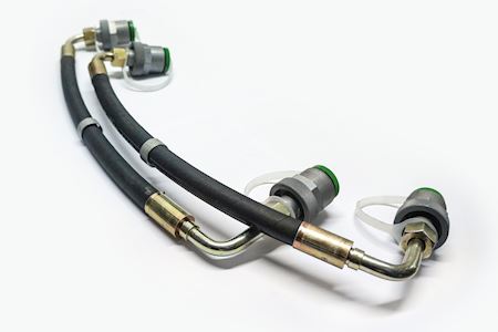 Hydr. slange mellem akslerne til THP/SL + L