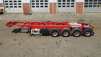 LAG, 30+20 fods containerchassis